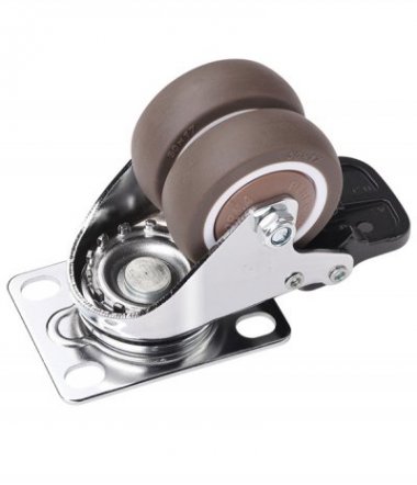 2" TPR Caster